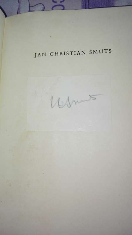 JAN CHRISTIAN SMUTS BY HIS SON J C SMUTS