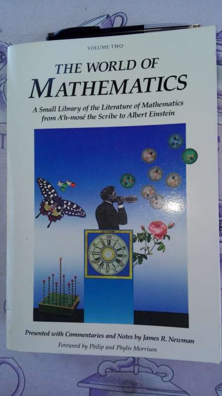 THE WORLD OF MATHEMATICS VOLUME TWO JAMES R NEWMAN