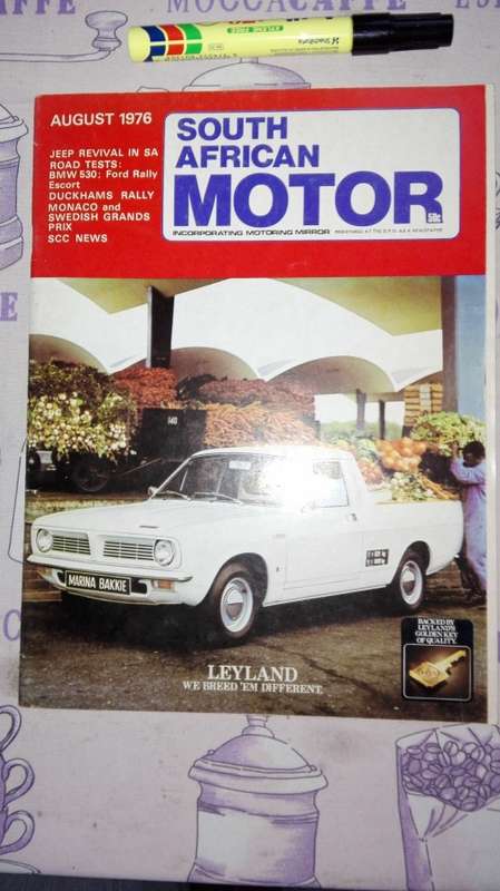 SOUTH AFRICAN MOTOR incorporating Motoring Mirror August 1976
