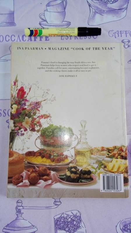THE FEMINA COOKBOOK with INA PAARMAN   Magazine Cook of the Year cooking