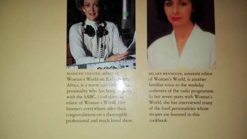 WOMAN`S WORLD 40th BIRTHDAY CELEBRATION COOKBOOK  ( Hardcover  cook book Womens world radio    )