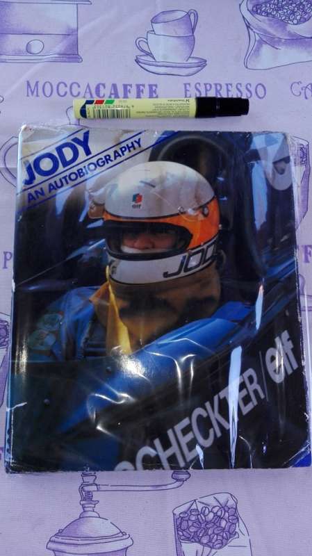 JODY AN AUTOBIOGRAPHY D/J Damaged  ( Jody Schecker a South African Grand Prix Racing Driver )
