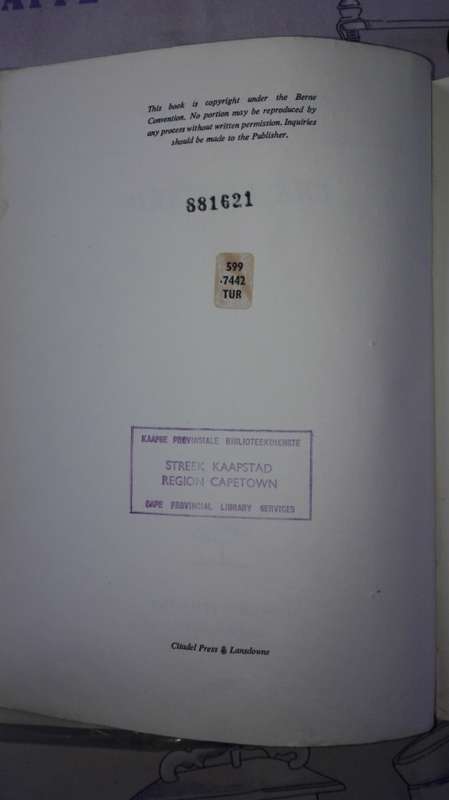 THE LEOPARD PETER TURNBULL- KEMP (NB ; An Ex Library Book )