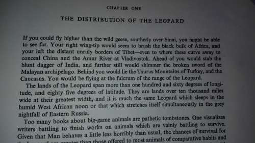 THE LEOPARD PETER TURNBULL- KEMP (NB ; An Ex Library Book )