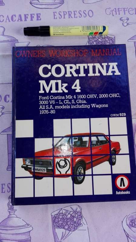 CORTINA Mk 4 Owners Workshop Manual Ford Cortina