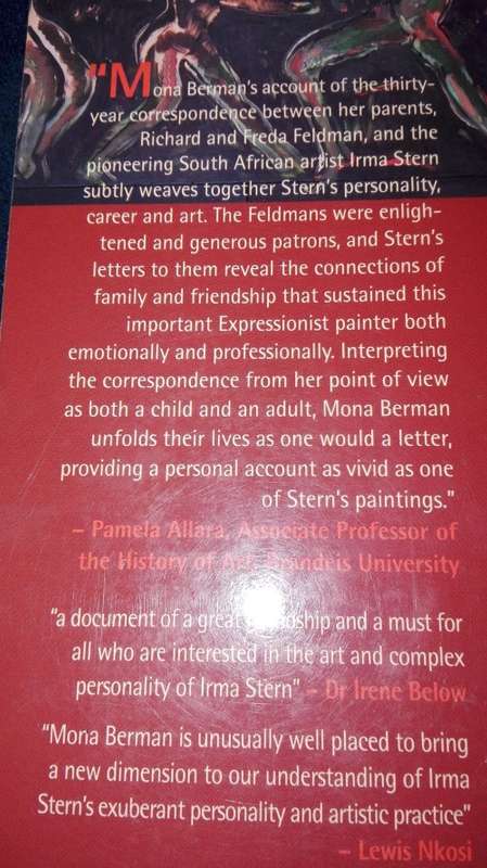 REMEMBERING IRMA MONA BERMAN Irma Stern a Memoir with Letters