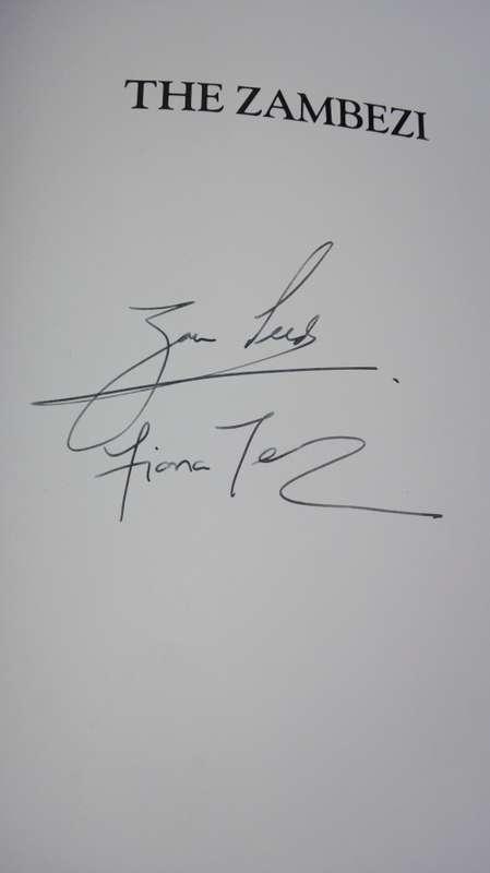 2 Books ZAMBEZI Laurie Watermeyer plus The ZAMBEZI River of the Gods Jan and Fiona Teede - Signed