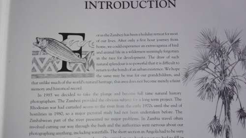 2 Books ZAMBEZI Laurie Watermeyer plus The ZAMBEZI River of the Gods Jan and Fiona Teede - Signed