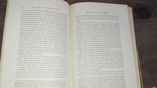 THE NATIVE RACES OF SOUTH AFRICA  GEORGE W STOW F G S , F R G S 1905 ( Note condition )