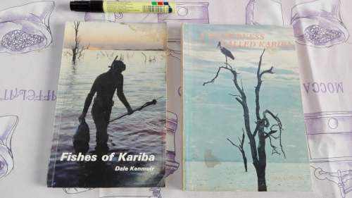 2 Books FISHES OF KARIBA PLUS A WILDERNESS CALLED KARIBA  both by DALE KENMUIR