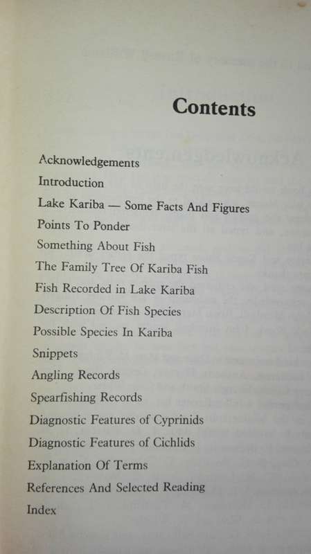 2 Books FISHES OF KARIBA PLUS A WILDERNESS CALLED KARIBA  both by DALE KENMUIR