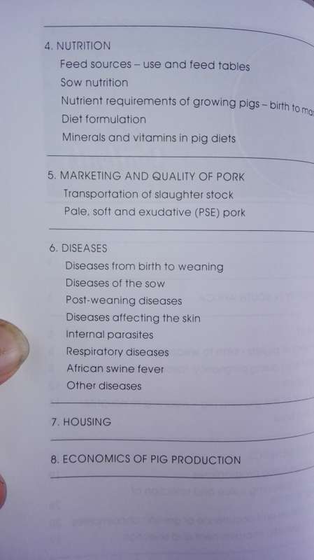 PIG PRODUCTION IN SOUTH AFRICA  Irene Animal Production Institute ; Editor E H Kemm