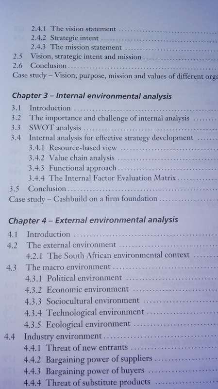 STRATEGIC MANAGEMENT Southern African Concepts and Cases Second Edition TIENIE EHLERS KOBUS LAZENBY