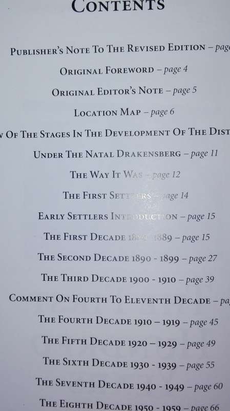 THE FIRST HUNDRED YEARS of the Underberg Himeville District 1887 - 1987 Revised Ed. 2007