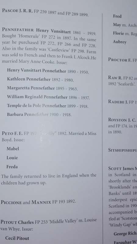 THE FIRST HUNDRED YEARS of the Underberg Himeville District 1887 - 1987 Revised Ed. 2007