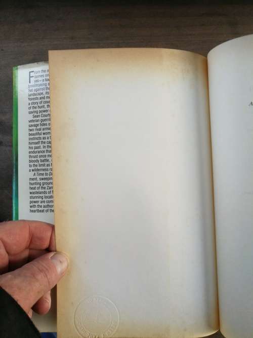 A TIME TO DIE WILBUR SMITH Hardcover Heinemann First Edition 1989