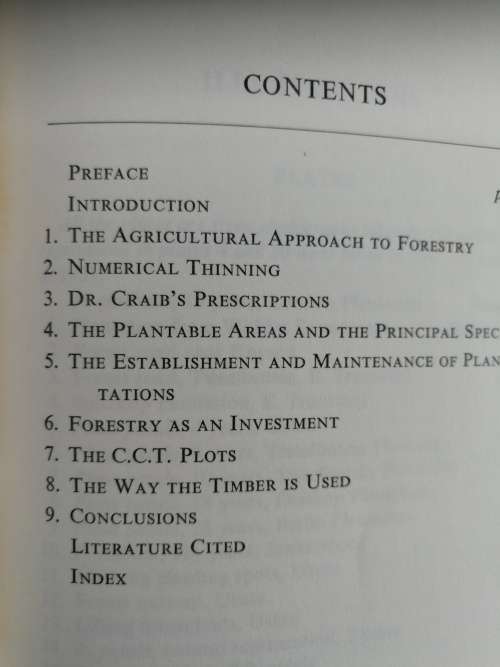 CONIFERS SOUTH AFRICAN METHODS OF CULTIVATION by W E HILEY ( Timber Forestry Farming  )