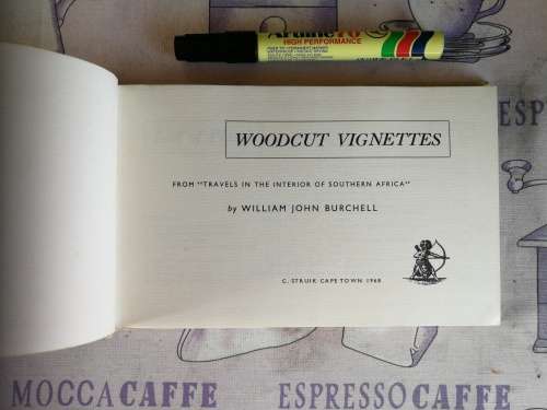 WOODCUT VIGNETTES From Travels in the Interior  of Southern Africa by William Burchell