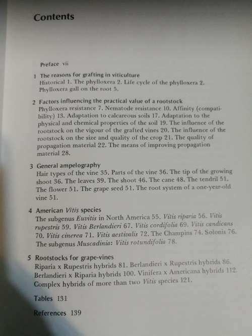 D P PONGRACZ ROOTSTOCKS  FOR GRAPE VINES ( Grape - vines ) ( Wine Viticulture Farming Agriculture  )