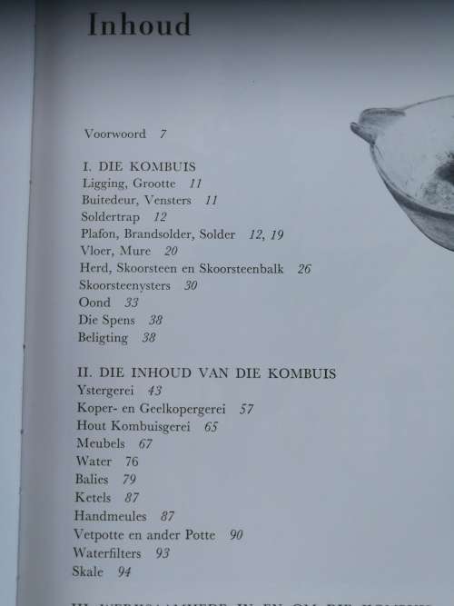 DIE KAAPSE KOMBUIS MARY A COOK  `n Beskrywing van sy ligging , uitleg en toebehore soos dit was 1800