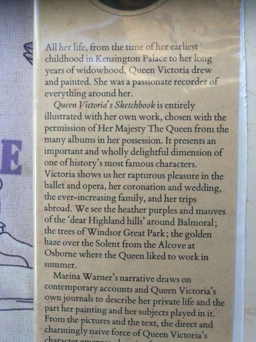 QUEEN VICTORIA`S SKETCHBOOK MARINA WARNER