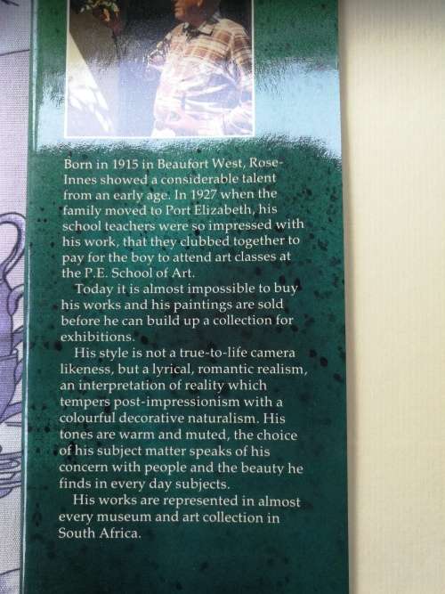 Reserved for Warwick THE ART OF ALEXANDER ROSE INNES MARTIN BEKKER