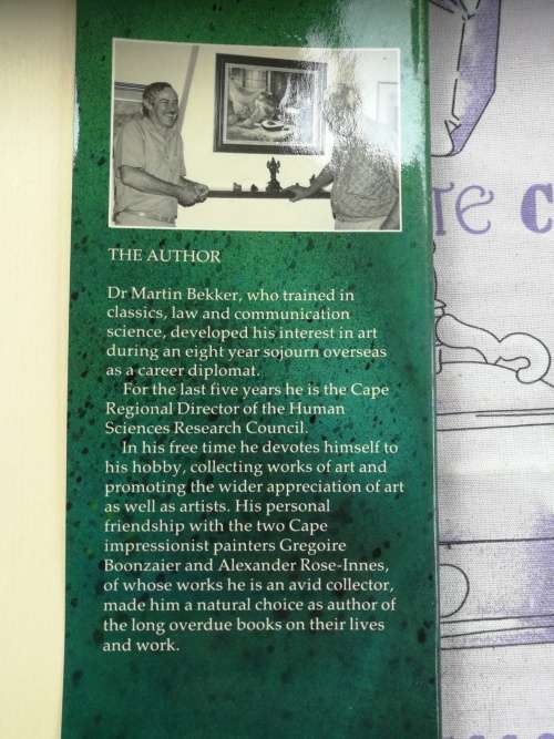 Reserved for Warwick THE ART OF ALEXANDER ROSE INNES MARTIN BEKKER
