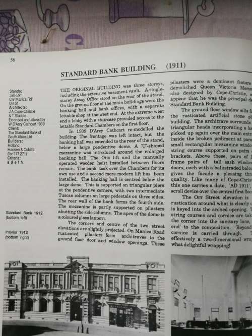 HISTORIC BUILDINGS of HARARE Peter Jackson 1986   Hardcover  ( Rhodesia )