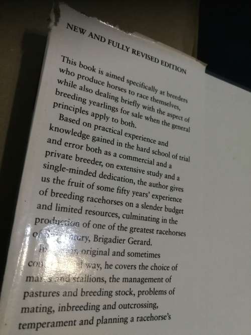 FRED RICKBY More Trying Horses plus John Hislop Breeding for Racing Revised Edition