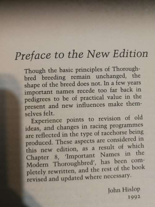 FRED RICKBY More Trying Horses plus John Hislop Breeding for Racing Revised Edition
