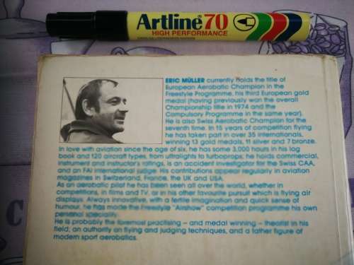 FLIGHT UNLIMITED ERIC MULLER and ANNETTE CARSON Aircraft Aerobatics Flying Manoeuvres Aviation