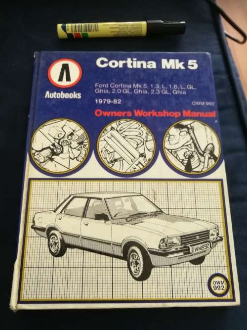 CORTINA Mk 5 Owners Workshop Manual Ford Cortina  (  Autobooks  )