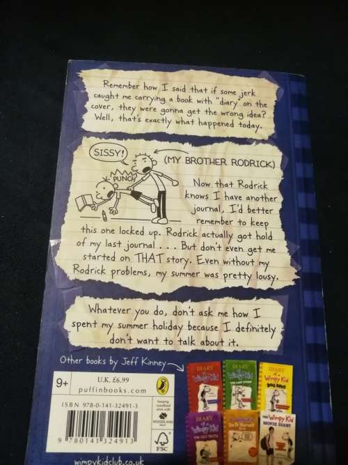 Bundle of 3 DIARY OF A WIMPY KID Books JEFF KINNEY