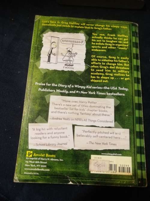 Bundle of 3 DIARY OF A WIMPY KID Books JEFF KINNEY