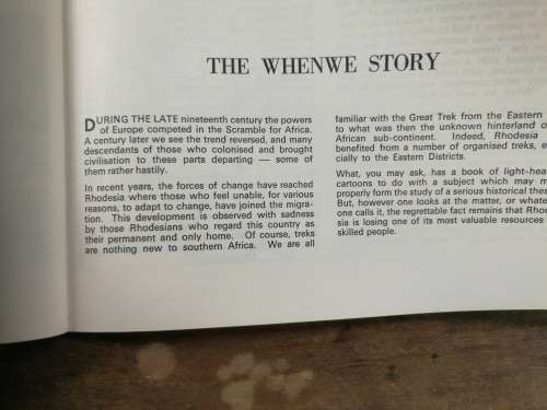 THE WHENWES OF RHODESIA by Louis Bolze and Rose Martin ( Rhodesiana )