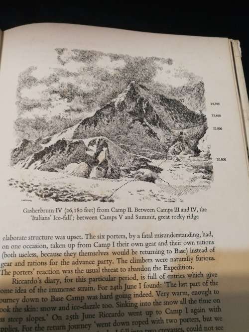 KARAKORAM The ASCENT of GASHERBRUM IV  by FOSCO MARAINI  [Mountaineering mountain climbing