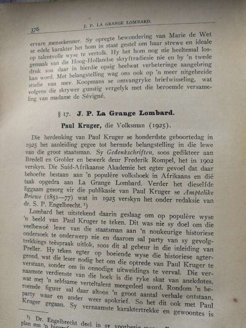 DIE PROSA VAN DIE TWEDE AFRIKAANSE BEWEEING Dr P C SCHOONEES Tweede Druk 1927