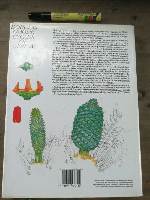 CYCADS OF AFRICA by and SIGNED by DOUGLAS GOODE Consultant Editor John Comrie - Grieg
