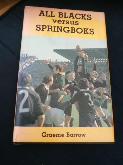 ALL BLACKS VERSUS SPRINGBOKS GRAEME BARROW