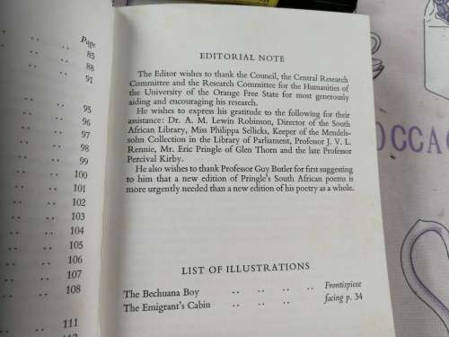Poems Illustrative of South Africa: African Sketches, Part One - Thomas Pringle Limited Edition