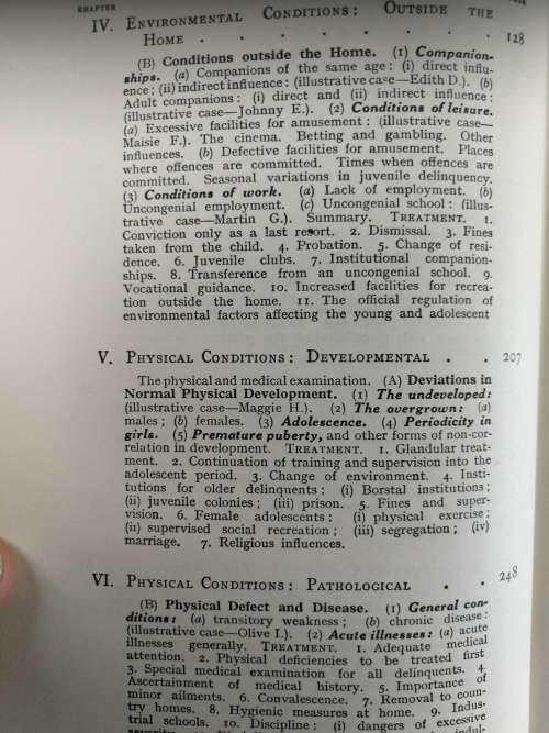 THE YOUNG DELINQUENT SIR CYRIL BURT Reprint Revised 1957 ( delinquency  Psychology )