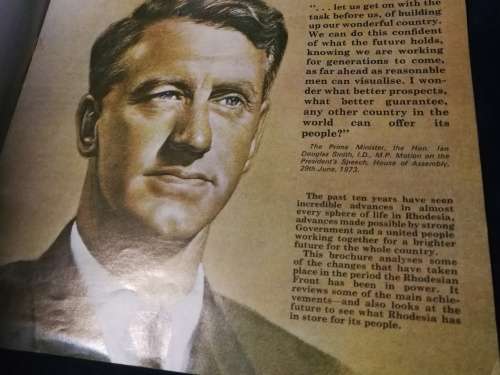 YOU AND YOUR FUTURE IN RHODESIA ( Rhodesian Front  Rhodesiana  Softcover booklet ) )
