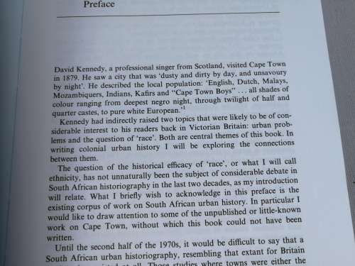 ETHNIC PRIDE and RACIAL PREJUDICE  in VICTORIAN CAPE TOWN VIVIAN BICKFORD-SMITH