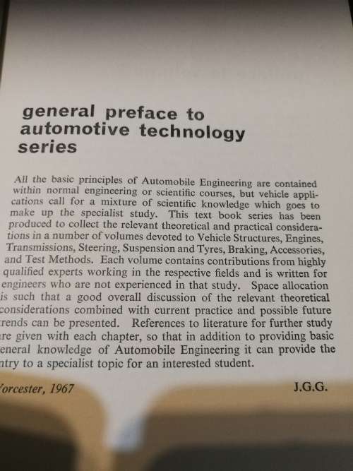 ENGINE DESIGN J G GILES Automotive Technology Series Volume 2 ( mechanical engineering  )