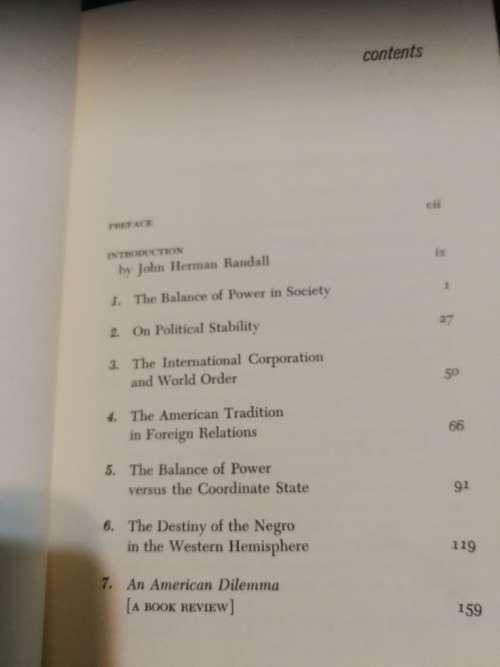 THE BALANCE OF POWER IN SOCIETY and Other Essays FRANK TANNENBAUM