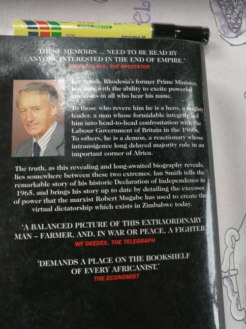 THE GREAT BETRAYAL The Memoirs of Africa's Most Controversial Leader IAN SMITH ( Softcover )