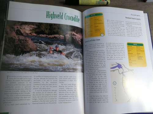 RUN THE RIVERS OF SOUTHERN AFRICA CILLIERS KRUGER  (  white river kayaking canoe canoeing  )