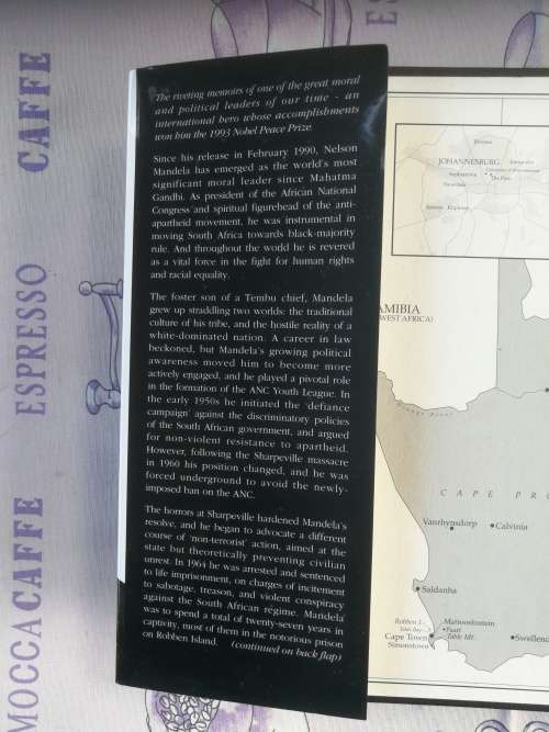 LONG WALK TO FREEDOM THE AUTOBIOGRAPHY OF NELSON MANDELA ( Hardcover First Edition )