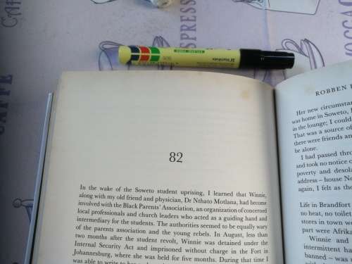 LONG WALK TO FREEDOM THE AUTOBIOGRAPHY OF NELSON MANDELA ( Hardcover First Edition )