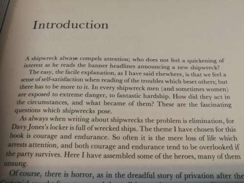 SHIPWRECK ! Courage and Endurance in the Southern Seas JOSE BURMAN